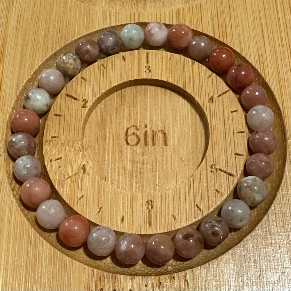Elegant Multicolor Glass Beaded Stretch Bracelet